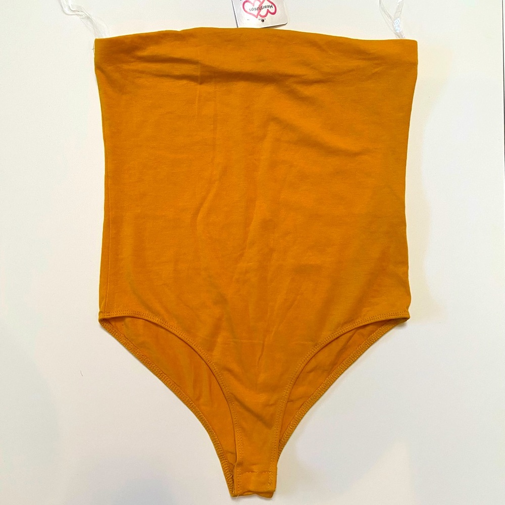 Strapless bodysuit